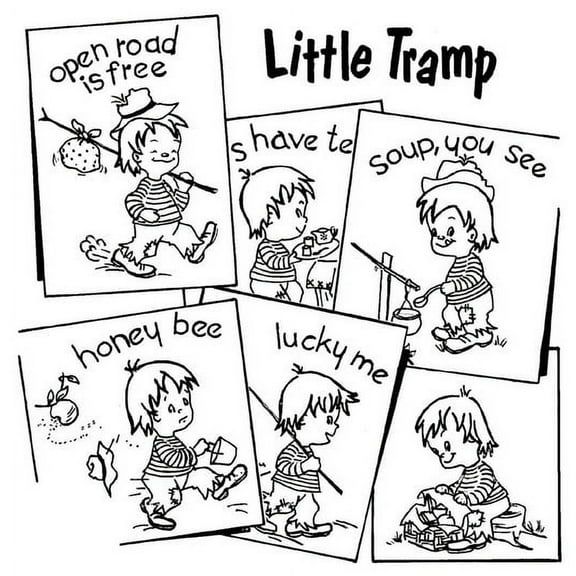 Aunt Martha's #3834 Little Tramp