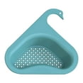 thumbnail image 3 of OAVQHLG3B Swan Drain Basket,Sink Strainer Basket, Multifunctional Sink Strainer, 1Pcs Corner Kitchen Sink Strainer Basket,Hanging Drain Rack Leftover Soup Strainer, 3 of 7