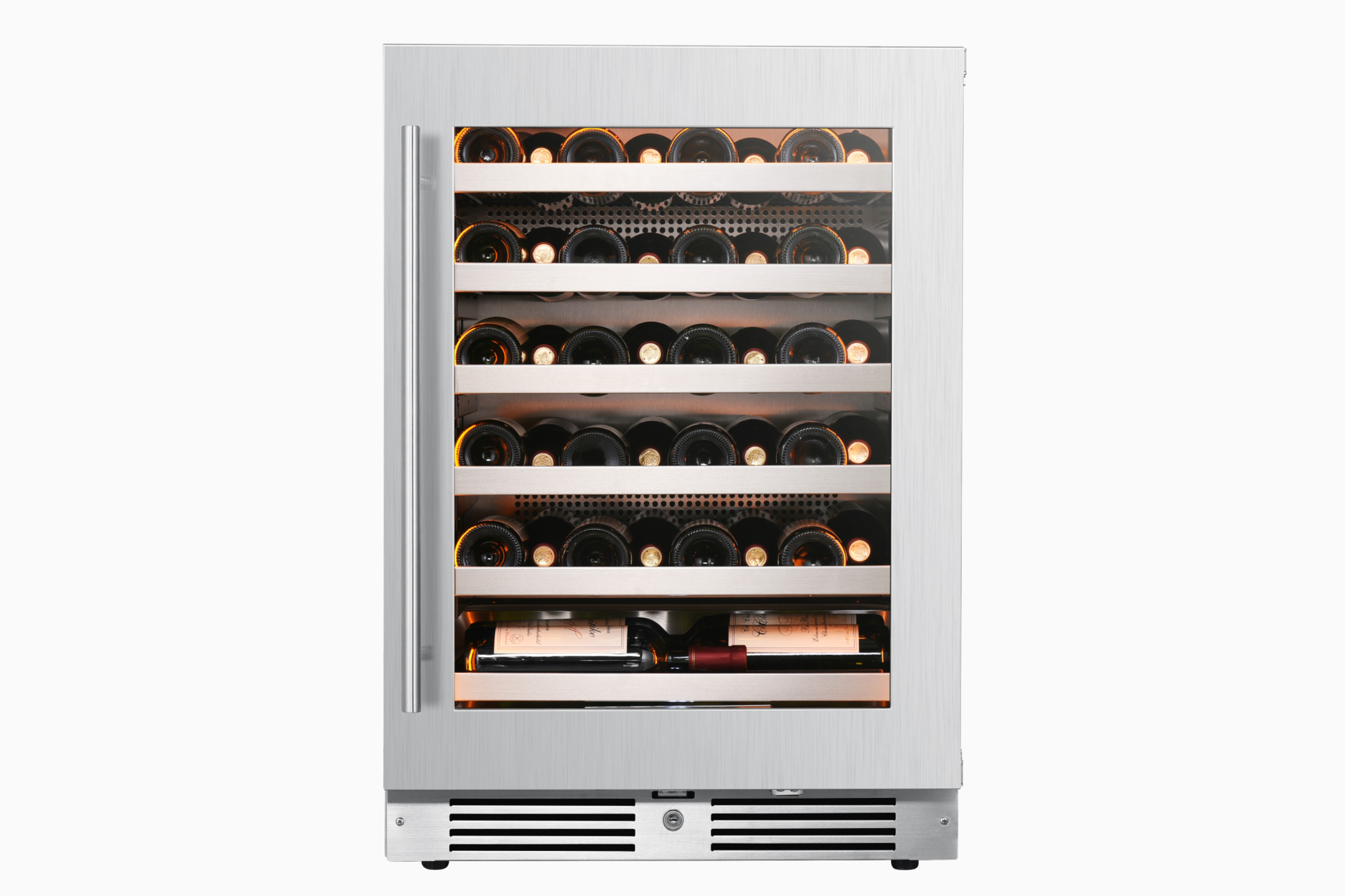 Landmark L3024ui1w-Rh 24" Wide 44 Bottle Capacity Single Zone Wine Cooler - Panel Ready