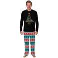 thumbnail image 3 of Luke 2:11 Matching Family Christmas Pajamas, Christian Bible Verse Christmas PJs, Plus Size Pajamas, Two Pockets, 3 of 7