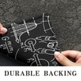 thumbnail image 6 of Math Equations Physics Icons Black Pattern Door Rugs,Washable Non Slip Door Mats Indoor,Decorative Door Mats,Entry Mat Indoor for Entrance,Bedroom,Kitchen,Bathroom,16"x24", 6 of 6