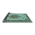 thumbnail image 2 of Ahgly Company Indoor Rectangle Persian Light Blue Traditional Area Rugs, 8' x 12', 2 of 4