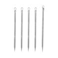 thumbnail image 1 of Pimple  Needle 5Pcs Double End Stainless Steel Blackhead Comedone Pimple  Needle Skin Care Tool Set, 1 of 8