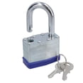 thumbnail image 5 of 2pc 50mm Keyed Alike Padlock Laminated Steel Padlocks Shed Gate Lock TE152, 5 of 6