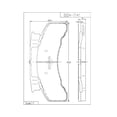 thumbnail image 2 of Balatas Delanteras para Ford Ikon 2002-07, 2 of 2