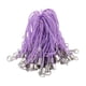 thumbnail image 3 of 100 correas colgantes para teléfono móvil, para MP3, MP4, llaveros y cámaras. Púrpura claro, 3 of 9