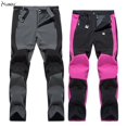 thumbnail image 2 of Pantalones cálidos de invierno para esquí y senderismo para mujer, pantalones gruesos para deportes de escalada, impermeables, para acampar, Softshell, pantalones informales de lana para senderismo WA, 2 of 5