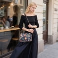 thumbnail image 5 of FORMRS Women Crossbody Purse with Chain Strap Vegan Leather Shoulder Handbag, Christmas Splendor, 5 of 7