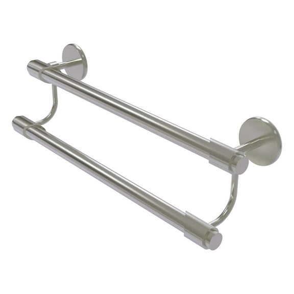 Allied Brass TR-72/30 Tribecca Collection 30 Inch Double Towel Bar, Satin Nickel