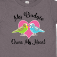 thumbnail image 4 of Inktastic Budgie Parakeet Budgerigar Pet Girls Toddler T-Shirt, 4 of 5