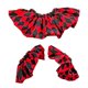 thumbnail image 2 of Conjunto de puños de cuello de payaso, fácil de usar, accesorio fotográfico para fiesta, disfraz de Halloween para festival Cuadrículas negras y rojas, 2 of 8