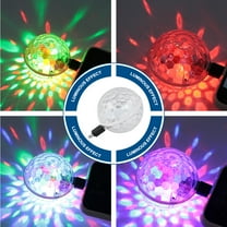 Soimiss 1Pc Stylish Transparent USB Party Light with Cool LED Effects