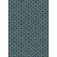 thumbnail image 1 of Ahgly Company Indoor Rectangle Patterned DarkSlateGray or DarkSlateGrey Green Area Rugs, 2' x 3', 1 of 6