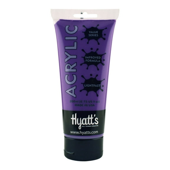 Hyatt's Acrylic 200Ml Neon Violet