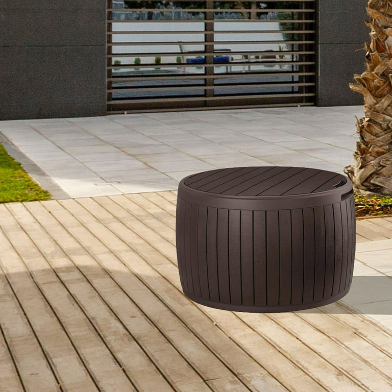 37 gallon round deck box deals