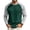 25# Dark Green, variant on Men's Long Sleeve Shirts Crew Neck Baseball T Shirts Casual Wicking Athletic Raglan Tops Light Purple 270