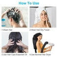 thumbnail image 7 of BBOO Bonnet Hair Dryer Hood Diffuser Attachment Adjustable Deep Conditioning Cap Upgraded Dry Heat Protector with Elastic Strap for Natural Curly Textured Hair Care Fast Drying Styling Black, 7 of 7