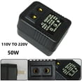 thumbnail image 4 of 220V to 110V Travel Voltage Converter Adapter for International Use 50W, 4 of 8