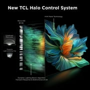TCL 85 Class QM6K Series QD-Mini LED QLED 4K UHD HDR Smart Google TV (جديد 2025) - 144 هرتز، Dolby Atmos Onkyo Audio، نظام التحكم Halo - 85QM6K