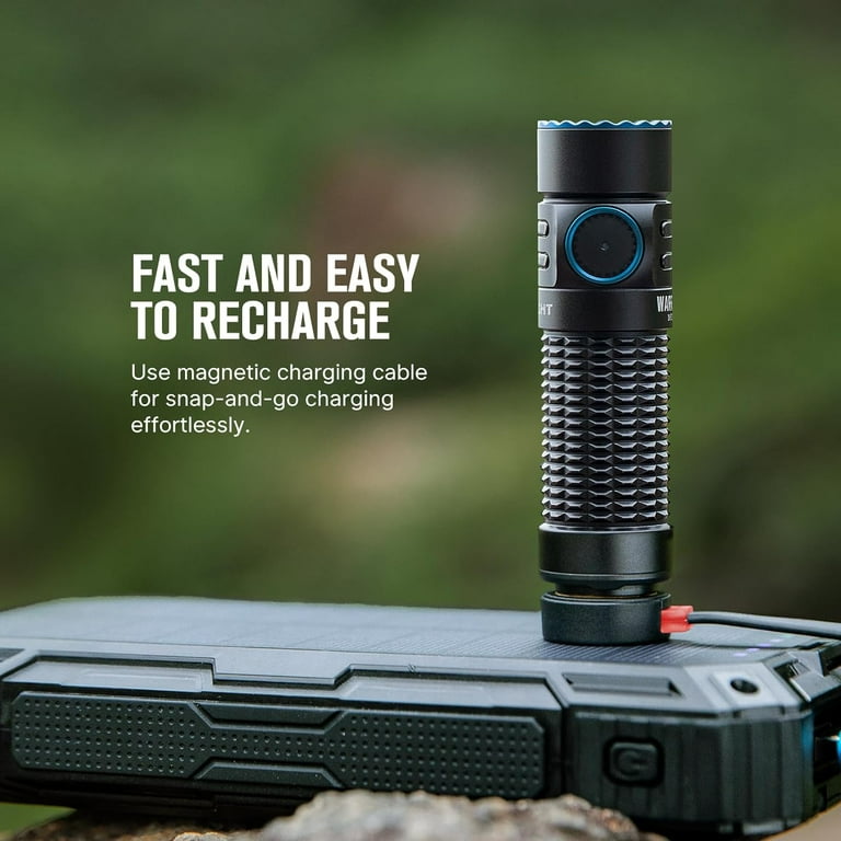 OLIGHT Warrior Nano Tactical Flashlight, 1200 Lumens Rechargeable