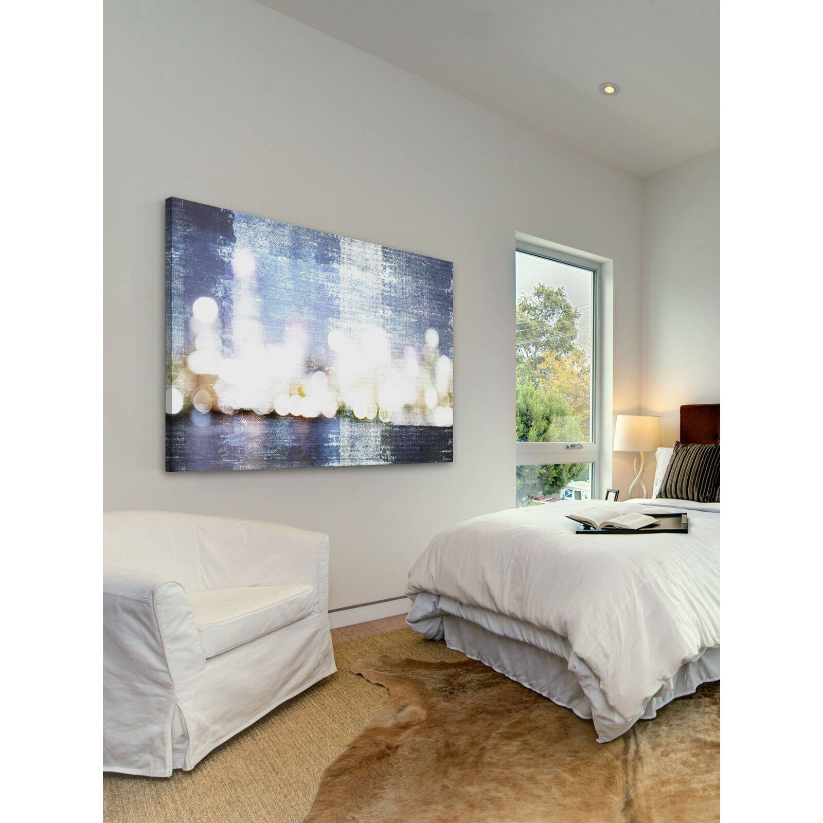 City Scape by Parvez Taj Painting Print on Wrapped Canvas