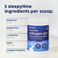 thumbnail image 4 of NativePath Collagen PM Chocolate, Nighttime Collagen with Magnesium and Melatonin, 20 Servings, 4 of 8