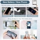 thumbnail image 2 of Batería recargable de iones de litio PowerCell, kit de herramientas profesional de fácil instalación para Galaxy S9+, 3500 mAh, 3,85 V, adhesivo térmico para batería que garantiza la seguridad, 2 of 5
