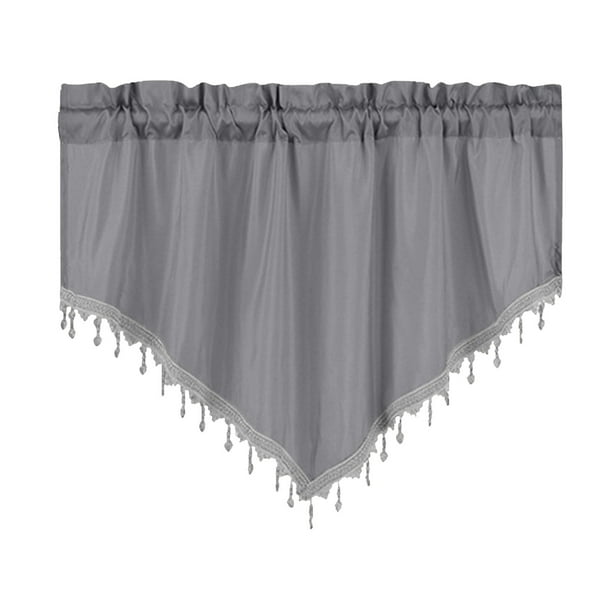 Sofa Vama Ropa de Cama Cortinas Cortinas cortas Cortinas de colores lisos Cortinas Cortinas de cocina Cortinas pequeñas Cortinas de varilla for Navideño