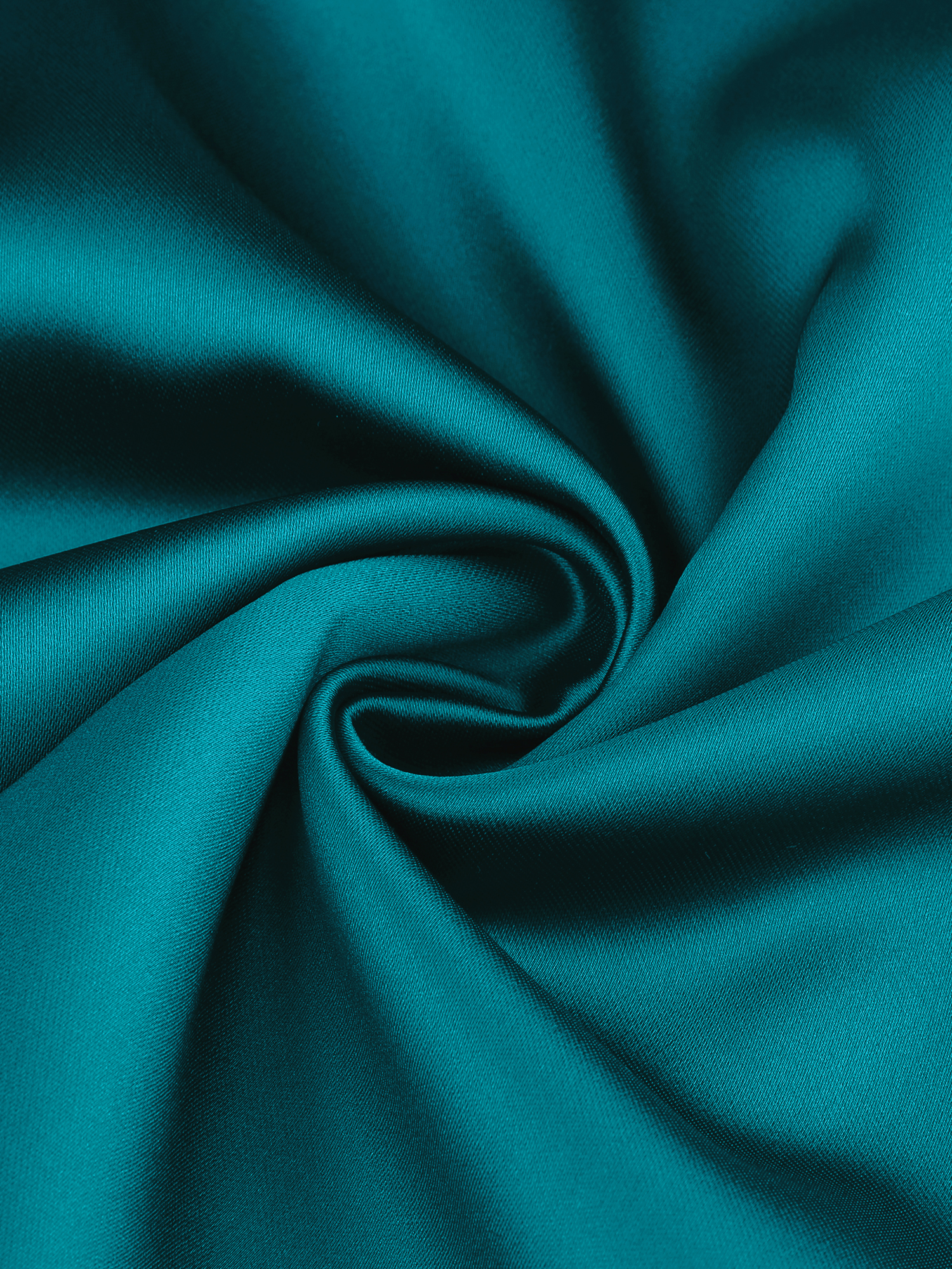 DARING DIVA Women's Plus Silky Satin Casual Midi Skirt Flared A Line 3X Peacock Blue
