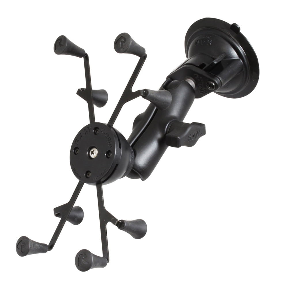 RAM MOUNT TWIST LOCK SUCTION CUP W/ UNIVERSAL XGRIP II