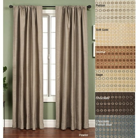 Softline Jaipur Circle Rod Pocket 96 Inch Curtain Panel 53 X 96