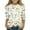 Beige, variant on Xyxonk Girls Tops Size 5-12 Winter 3/4 Sleeve Tops Dinosaur Print Round Neck Shirt 2025 Flowy Athletic Blouses