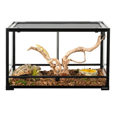 REPTIZOO Reptile Glass Terrarium with Double Hinge Door 24