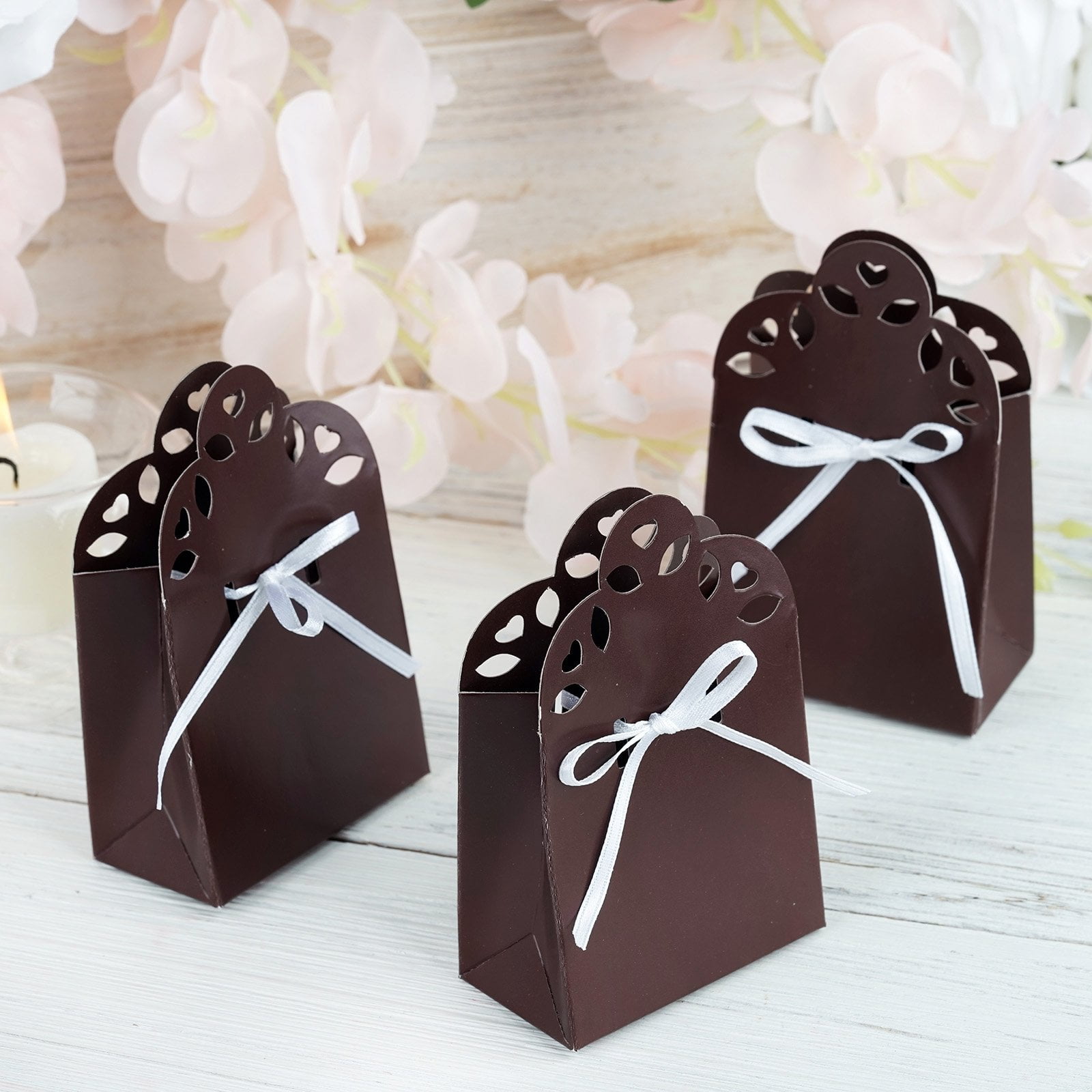 10/20/50Pcs Chocolate Cake Candy Boxes Gift Bag Wedding Favors Party Decoration 10/20/50Pcs Chocolate Cake Candy Boxes Gift Bag Wedding Favors Party Decoration