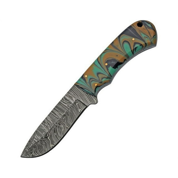 Damascus DM-1251CM Storm Hunter Camo Drop Point Fixed Blade Knife