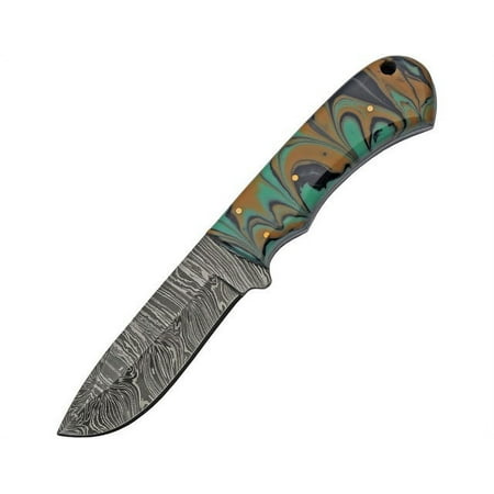 Damascus DM-1251CM Storm Hunter Camo Drop Point Fixed Blade Knife