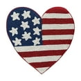 thumbnail image 1 of Binwennn Knitted Blanket Throw Cute Area Rug Sofa Throws for Couches Independence Day Door Mat Patriotic Irregular Red & Pattern Doormats 4th Of July Non Washable Welcome Mats For Front, 1 of 7