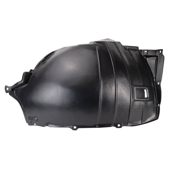 TRQ Front Right Forward Inner Fender Liner Black Passenger Side Fits Select 2009-2012 INFINITI FX35 2013 FX37 2009-2013 FX50 2014-2017 QX70 IN1249117
