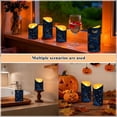 thumbnail image 7 of 2 PCS Tilted Flameless Candles Flickering LED Lights Battery Operated Candles with Remote Timers for Holiday Decor Twinkling Stars and Constellations, 7 of 7