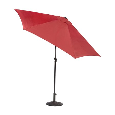 UPC 843518063538 product image for Living Accents 9 ft. Dia. Tiltable Market Umbrella Red | upcitemdb.com