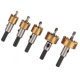 thumbnail image 5 of Kit de herramientas de corte con sierra de corona de 5 piezas para taladrar con precisión chapa de acero de alta velocidad, 5 of 8
