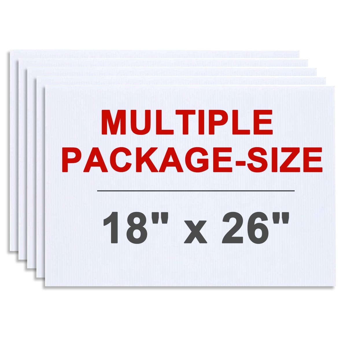 5-Pack Nostalgia Stripes Premium Acrylic Sign 24x6 Garage Sale CGSignLab 