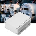 thumbnail image 2 of Boîtier de boîtier d'instrument de carte de circuit imprimé en aluminium blanc argenté pour projet électronique, 2 of 4