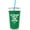Green, variant on My Blood Type Is Iced Coffee, Neoprene Iced Coffee Cup Cooler, Gift and Party Favor Drinkware Ideas, Cold Drink Sleeve (Black)