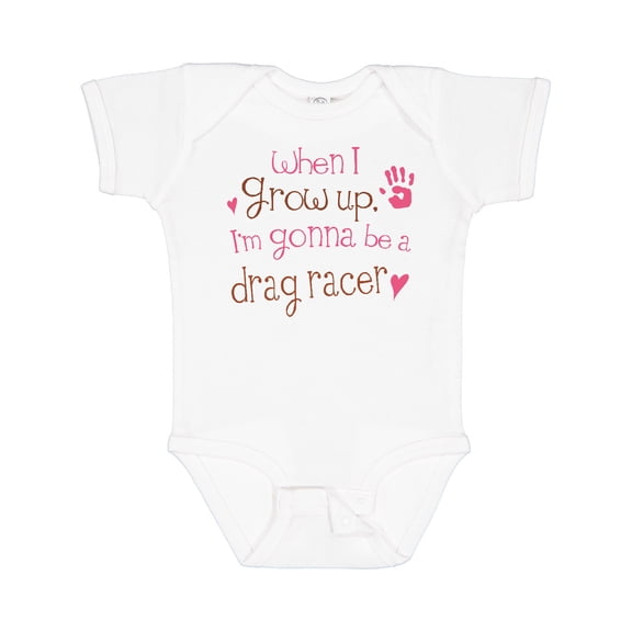Inktastic Future Drag Racer Cute Girls Baby Bodysuit