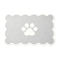 thumbnail image 2 of Scalloped Dog Feeding Mats, Grey, 20" X 24”, 2 of 3