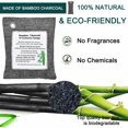 Nature Fresh Bamboo Charcoal Air Purifier Bags, Activated Charcoal Room Deodorizer and Smell
