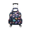 thumbnail image 2 of freneci Duffle with Wheels Clothing Waterproof with 2 Wheel Rolling Luggage Oxford Cloth Elephant, 2 of 8