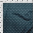 thumbnail image 2 of oneOone Georgette Viscose Fabric Shell Geometric Sashiko Printed Craft Fabric BTY 42 Inch Wide, 2 of 4