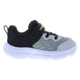 thumbnail image 2 of Under Armour Assert 10 Alternate Closure Infant/Toddler Shoes Size 5, Color: Mod Grey/Black/High Vis Yellow, 2 of 5